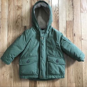 Baby Gap 18-24 month Army Green Winter Coat